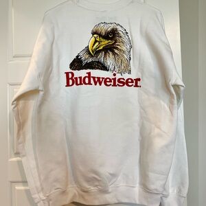 Budweiser King of Beers Eagle Crewneck Sweatshirt